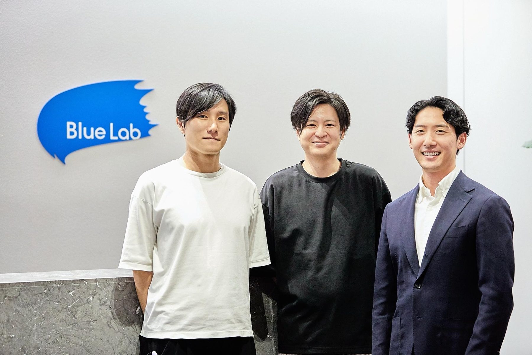 Blue Labの福島氏・太田氏とSTRIDのメンバー